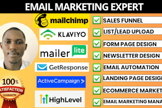 do mailchimp email marketing campaign newsletter template design automation