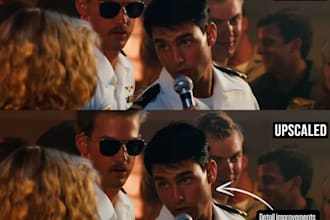 upscale your videos and reels to 4k with visible improvements