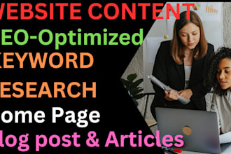 draft innovative website content and, SEO copywriting