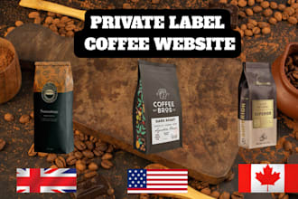 coffee website coffee shopify store coffee store private label coffee website