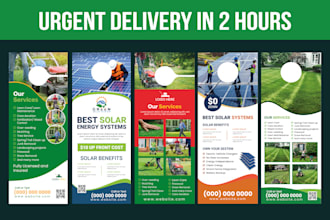 design modern door hanger for your business