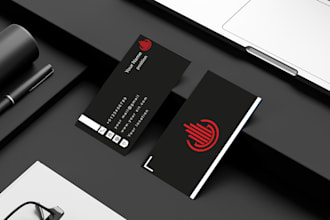 do business card and product edit