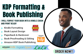 do kindle book formatting for amazon KDP paperback formatting KDP publishing