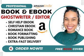 self help ebook writer book editor proofread christian romance ebook ghostwriter