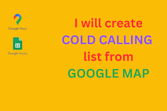 create cold calling list from google map