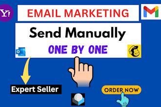 send 500 emails manually one by one
