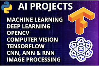 do tensorflow, neural network, pytorch, image processing and nlp projects