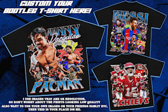 design 90s graphic bootleg t shirt, sports, rap tee etc