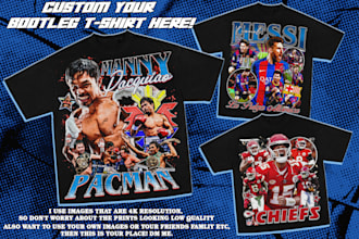 design bootleg rap tee, nba, NFL 90s bootleg t shirt