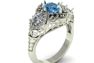 design professional 3d cad models for custom jewelery