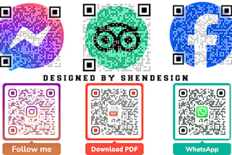 create a custom qr code design with your logo