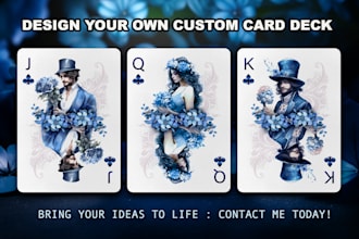 design custom poker and playing cards