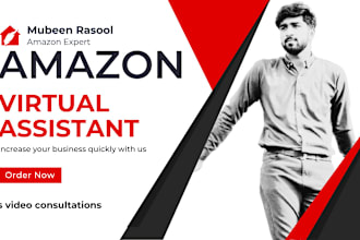 be your expert amazon fba virtual assistant, amazon store VA