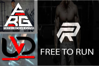 design mentoring logo for gym, sports clothing and fitness brand in 24 hours
