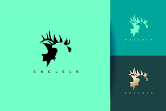 do a modern minimalist abstract logo for your brand