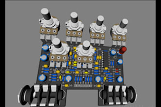 design from schematic to pcb for guitar pedal and audio project