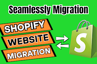 do website migration, wordpress to shopify, woocommerce to shopify,clone website