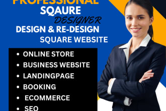build affordable business square website square online store at cheap price