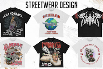 design premium futuristic, artsy, edgy style streetwear logo