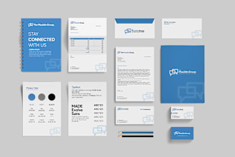 do corporate identity, stationery, logo and branding design