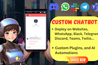 develop custom ai chatbots using openai or open source llms