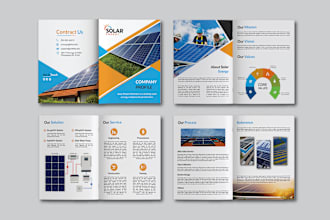 design digital brochure company profile proposal annual report pdf presen