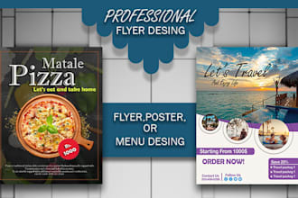 desing best flyer, poster, and broucher desing