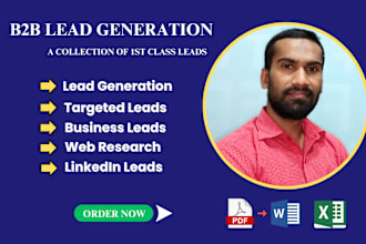 do perfect b2b lead generation, web research
