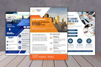 do professional business, webinar,conference,branding,educational flyer,brochure