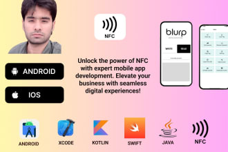 make high quality nfc tag ntag mobile apps android and ios