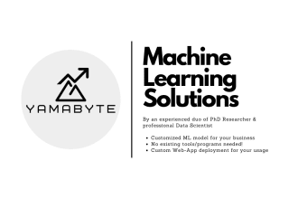 develop ai and machine learning solutions for your business