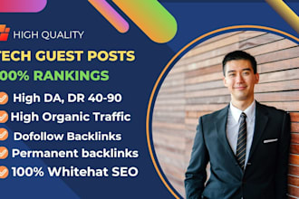 publish tech and business guest posts with SEO dofollow backlinks