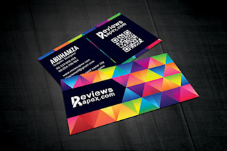 make stylish and professional business card