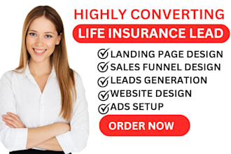 generate life insurance leads, insurance leads, life insurance leads