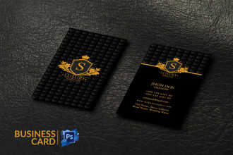 design professional business card, letterhead and stationery