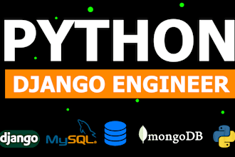 be your python django database flask mysql developer
