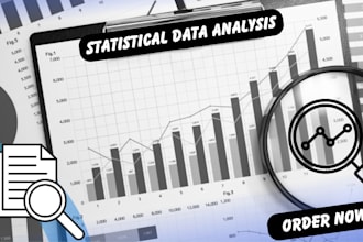 do statistical data analysis using spss, stata, r, SAS, python, excel, powerbi