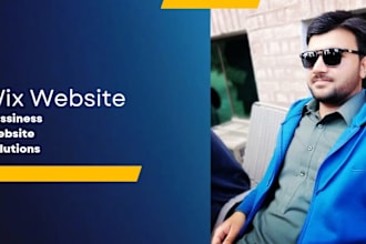 make professional wix website as well as customization services