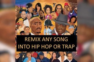 remix any song into hip hop or trap