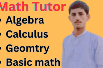 be online math tutor for calculus algebra and basic math