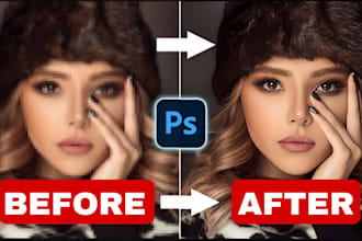 photoshop retouching, enhance, editing portraits