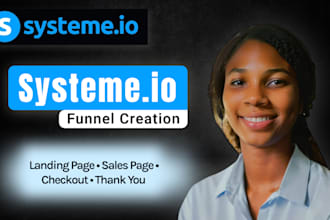 design expert systeme io sales funnel, landing page,  membership, automation crm