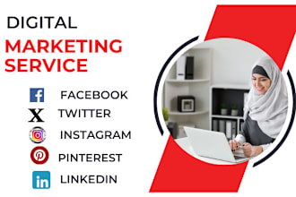 handle all social media management, facebook ads, and digital marketing