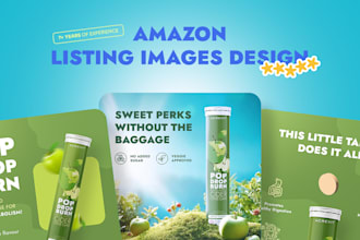 design creative amazon listing images