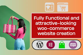 create your elegant webshop or woocommerce website