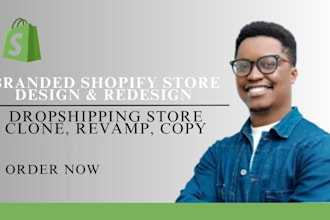 develop shopify store design shopify store redesign  shopify revamp shopify shop