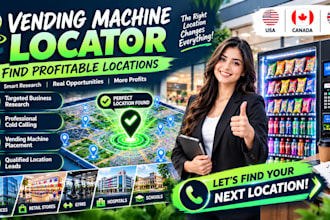 be your vending machine locator in UK, USA, canada