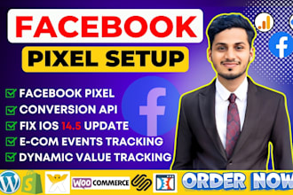 setup meta facebook pixel shopify conversion API, ecommerce server side tracking