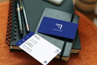 design professional business and visiting cards