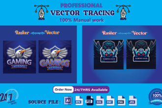vector tracing, convert image to vector file, vector logo in adobe illustrator